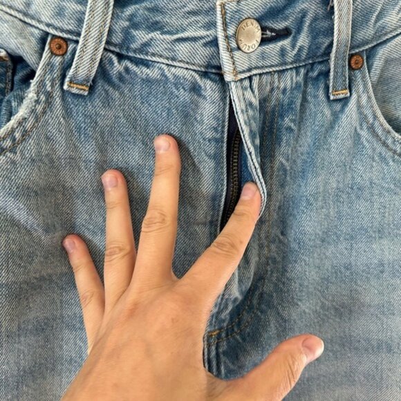 Denim Forum The '90s Marlo Hi-rise Baggy Jean - Picture 4 of 10